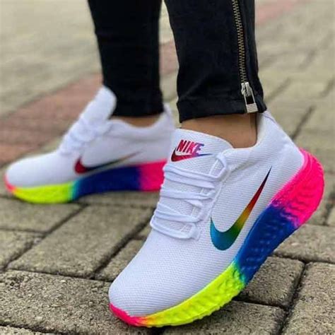 rainbow Nike's for sale